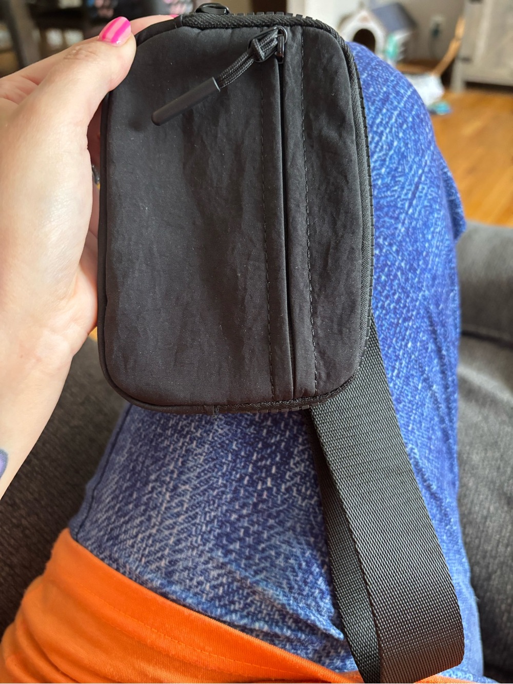 Iris & rainbow wallet